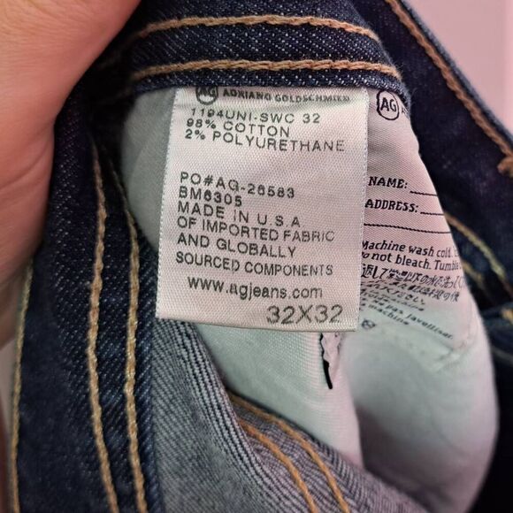 AG Adriano Goldschmied Men's The New Hero Relaxed Fit Jeans size 32x32 - Picture 8 of 10
